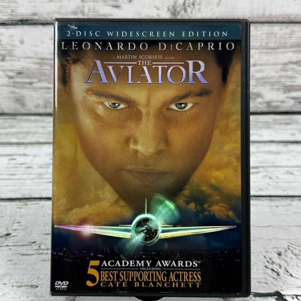 The Aviator (DVD, 2004 WS) Leonardo DiCaprio, Cate Blanchett, Kate‎ Beckinsale